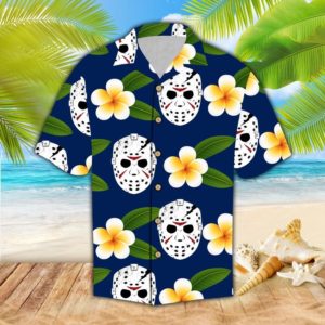 Jason Voorhees Horror Hawaiian Shirt Jisubin Apparel