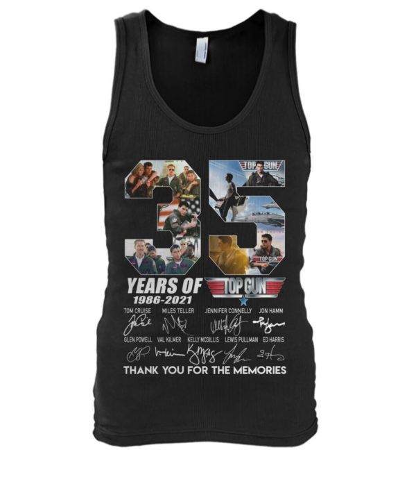 35 Years Of Top Gun Signature 1986 2021 Shirt Apparel