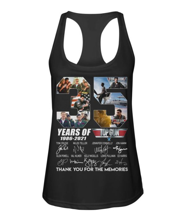 35 Years Of Top Gun Signature 1986 2021 Shirt Apparel