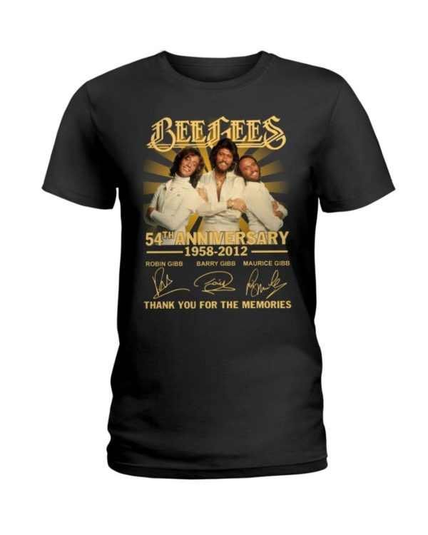 Bee Gees 50th Anniversary 1958 2012 Signature Shirt Apparel