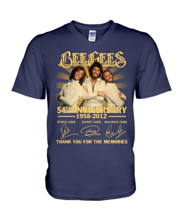 Bee Gees 50th Anniversary 1958 2012 Signature Shirt Apparel