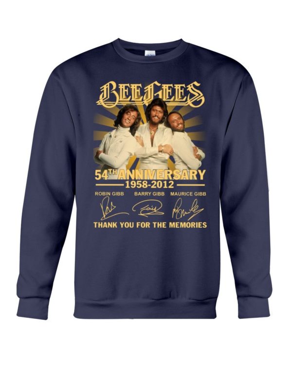 Bee Gees 50th Anniversary 1958 2012 Signature Shirt Apparel