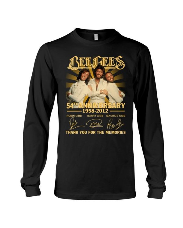 Bee Gees 50th Anniversary 1958 2012 Signature Shirt Apparel