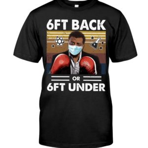 6ft Back Or 6th Under Black Science Man Neil Boxing Shirt Apparel