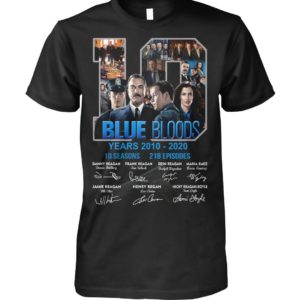 Blue Bloods 10 Years 2010 2020 Signature Shirt Apparel