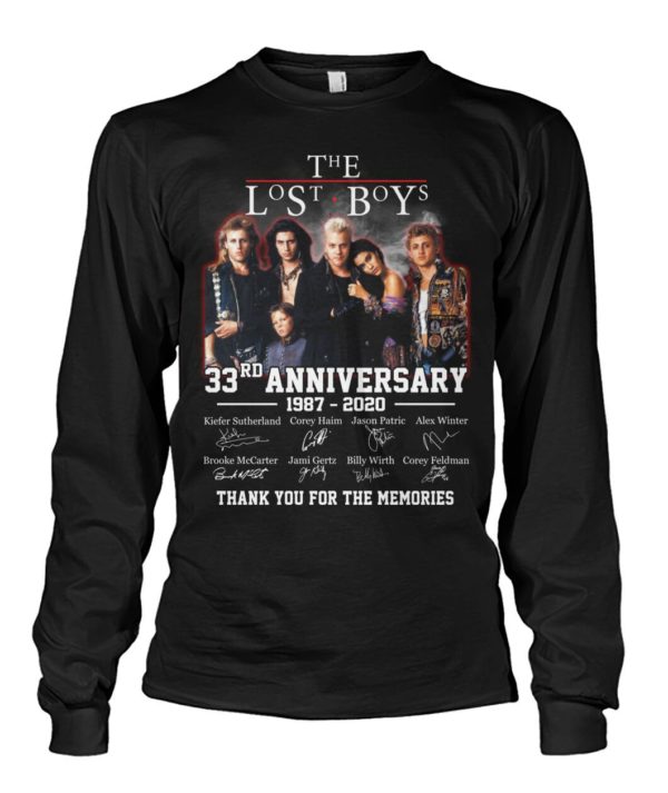 The Lost Boys 33rd Anniversary 1987 2020 Signature Shirt Uncategorized