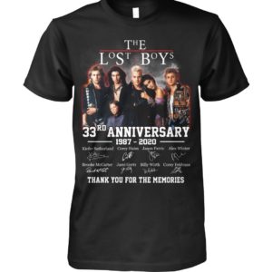 The Lost Boys 33rd Anniversary 1987 2020 Signature Shirt Apparel