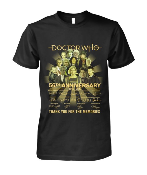 Doctor Who 56th Anniversary 1963 2020 Signature Shirt Apparel