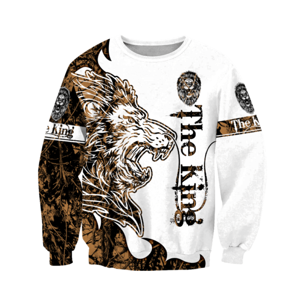 The King Lion Tattoo 3D All Over Print T Shirt Apparel