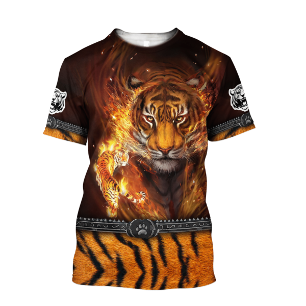 Love Tiger 3D All Over Print Shirt Apparel