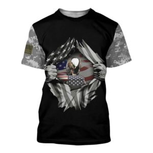 Coming Home Under A Flag Customized Nam 3D All Over Print Shirt Apparel