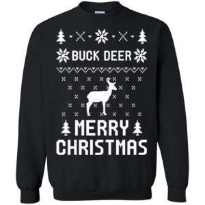 Buck Deer Ugly Christmas Sweater Apparel