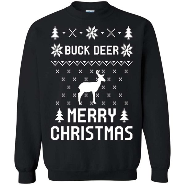 Buck Deer Ugly Christmas Sweater Apparel