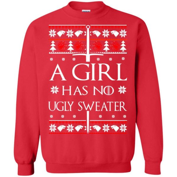 A girl has No ugly sweater Apparel