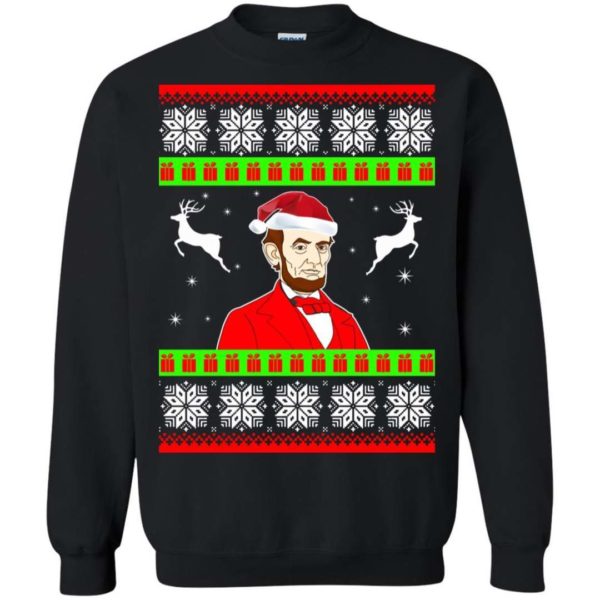 Abraham Lincoln Ugly Christmas Sweater Apparel