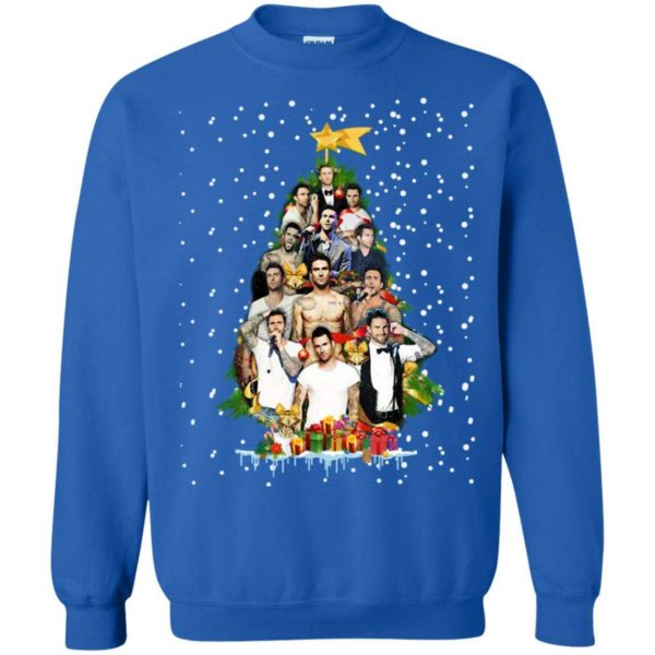Adam Levine Christmas Tree sweater Apparel