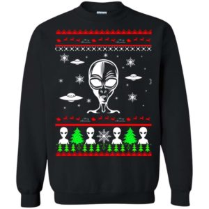 Alien Ugly Christmas Sweater Apparel