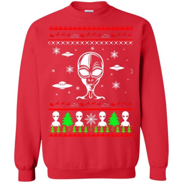 Alien Ugly Christmas Sweater Apparel