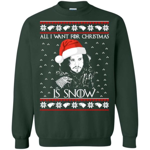 All I Want for Christmas is Snow ugly sweater Apparel