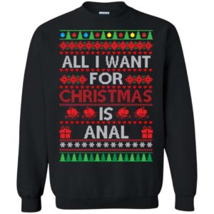 All I want for Christmas is Anal sweater Apparel