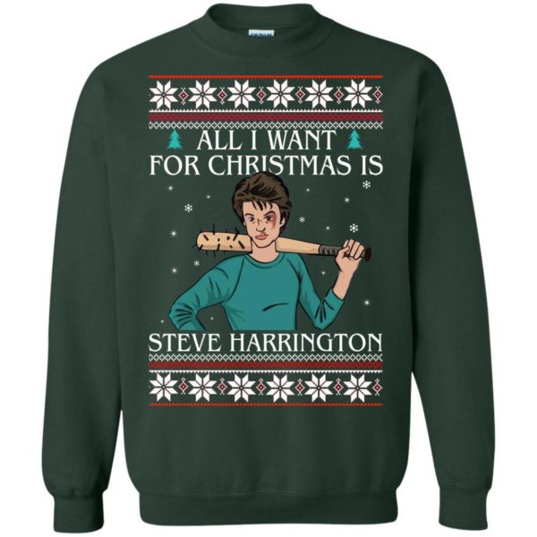All I want for christmas is Steve Harrington ugly sweater Apparel