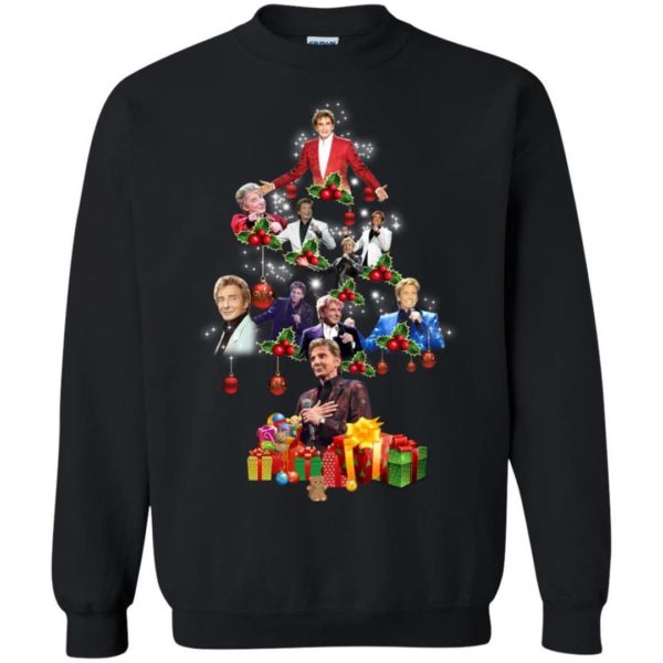 Barry Manilow Christmas tree sweater Apparel