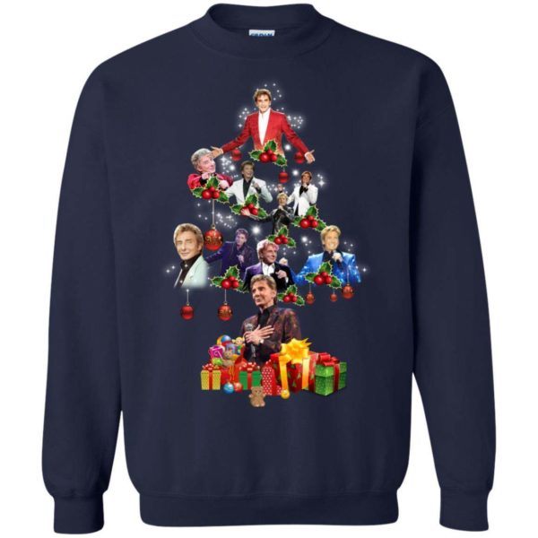 Barry Manilow Christmas tree sweater Apparel