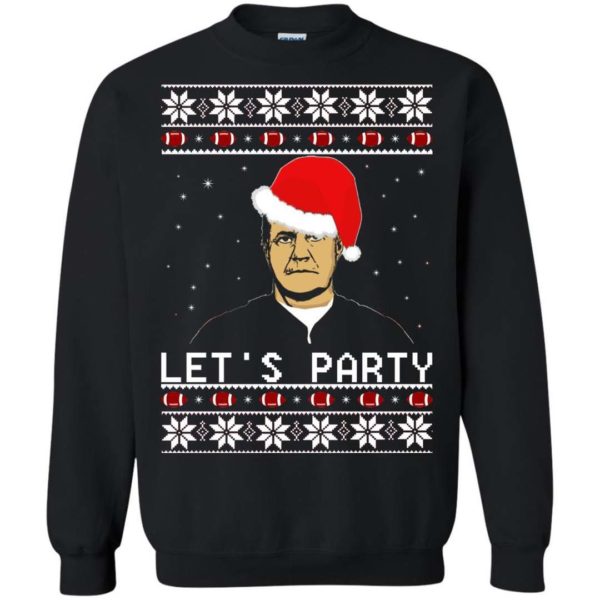 Belichick let’s party ugly sweater Apparel
