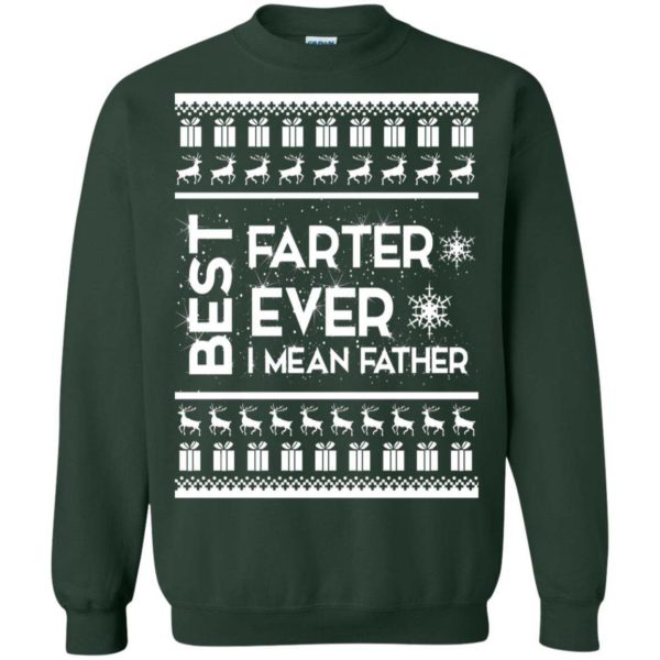 Best Farter Ever I Mean Father Christmas sweater Apparel