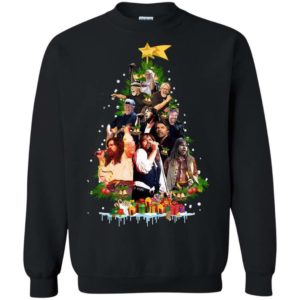 Bob Seger Christmas Tree sweater Apparel