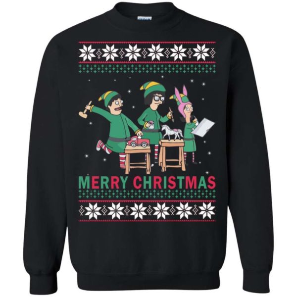 Bob’s burgers Elf Merry Christmas sweater Apparel