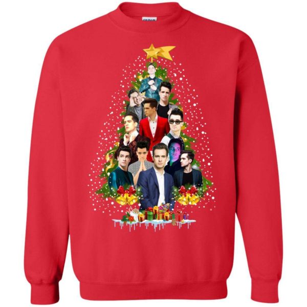 Brendon urie Christmas tree sweater Apparel