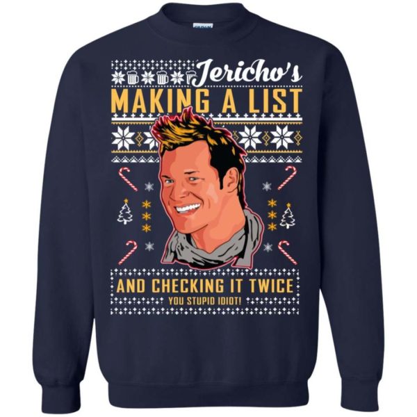 Chris Jericho Christmas sweater Apparel