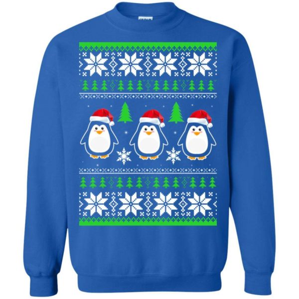 Cute Penguin Christmas Sweater Apparel
