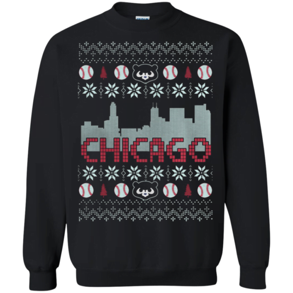 Chicago Cubs ugly christmas sweater Apparel