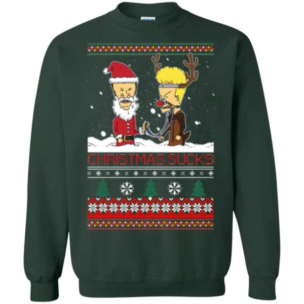 Beavis and Butt Head Ugly Christmas Sweater Apparel