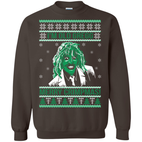 I'm old gregg merry crimpmas the mighty boosh sweater, T Shirt Apparel