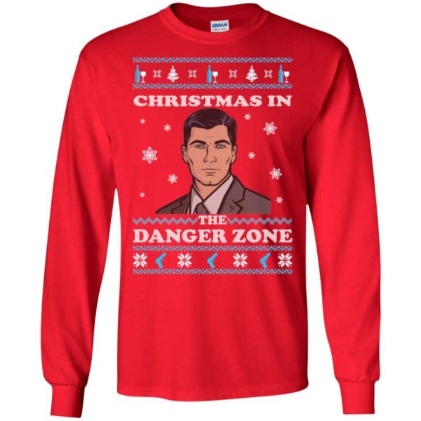 Christmas In The Danger Zone Christmas Sweater Apparel