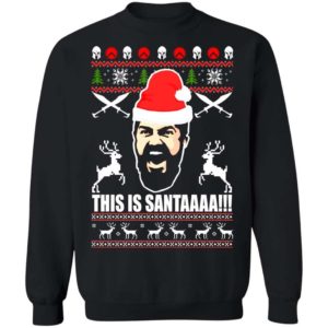 This Is Santaaa Christmas Sweater Apparel