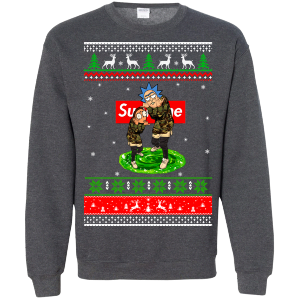Christmas: Rick And Morty Supreme Sweater Apparel