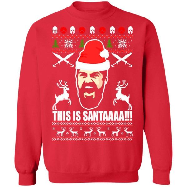 This Is Santaaa Christmas Sweater Apparel