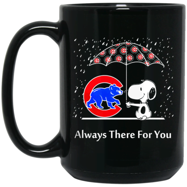 SNOOPY AND CHICAGO CUBS ALWAYS THERE FOR YOU Mug Apparel