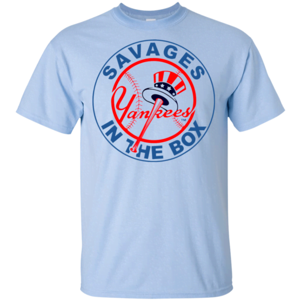 New York Savages In The Box Yankees Shirt For Fans Shirt Apparel