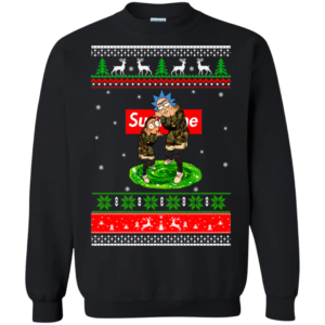 Christmas: Rick And Morty Supreme Sweater Apparel