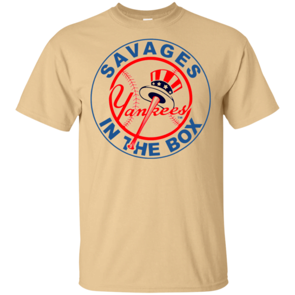 New York Savages In The Box Yankees Shirt For Fans Shirt Apparel