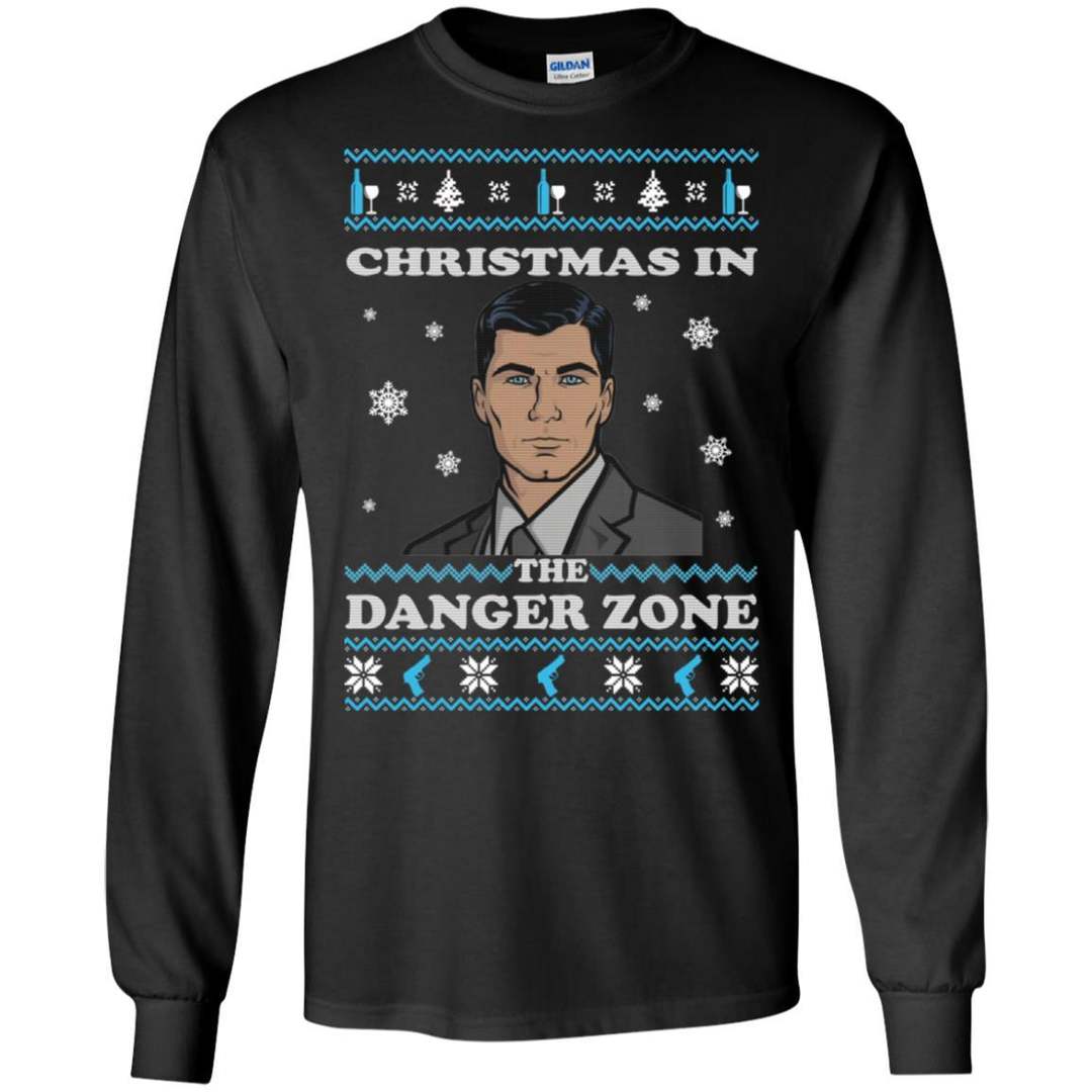 Christmas In The Danger Zone Christmas Sweater Apparel Christmas In The Danger Zone Christmas Sweater Apparel