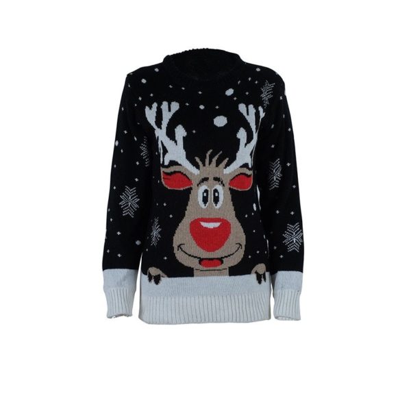 Snowman Deer Sweaters New Santa Claus Apparel