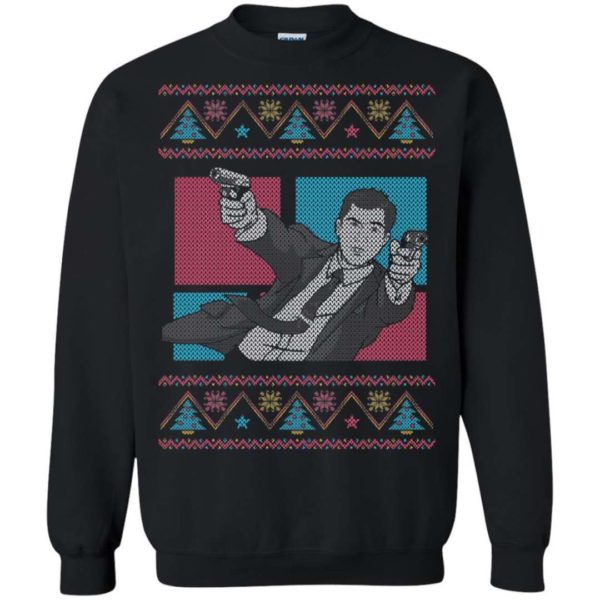 Action Sterling Archer Ugly Christmas Sweater Apparel