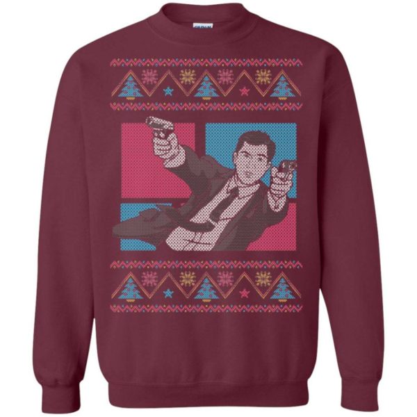 Action Sterling Archer Ugly Christmas Sweater Apparel