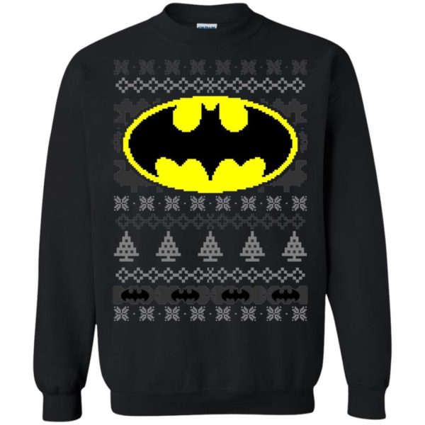 Batman Emblem Ugly Christmas Sweater Apparel